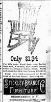 Stickley-Brandt Furniture Ad (Rocking Chair)